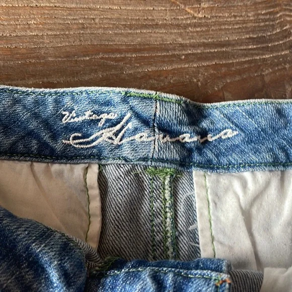 Vintage Havana high-low fit and flare denim skirt EUC size S - Picture 3 of 7